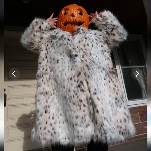 Anita Darling Dalmatian Fur Coat 3x